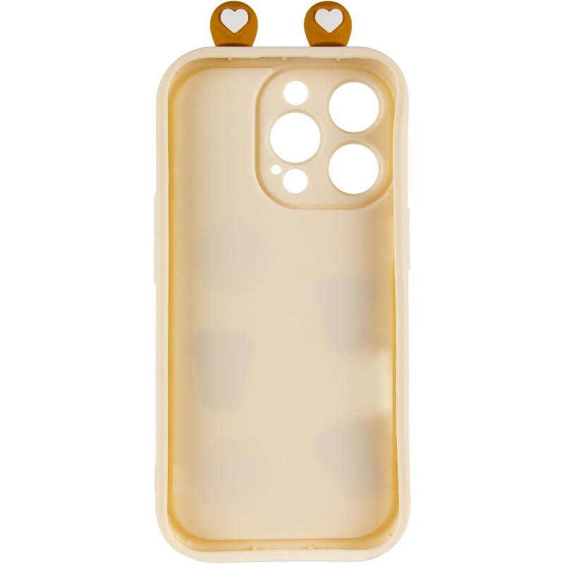 Фото Чохол TPU Toys Case with Ears на Apple iPhone 14 Pro (6.1") (Sand) в маназині vchehle.ua