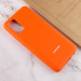 Купить Чехол Silicone Cover Full Protective (AA) для Samsung Galaxy A02s (Оранжевый / Neon Orange) на vchehle.ua