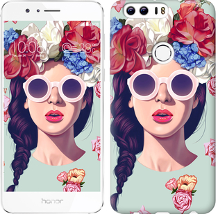 

Чохол Дівчина з квітами на Huawei P10 95800