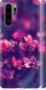 Чохол Пурпурні квіти на Huawei P30 Pro