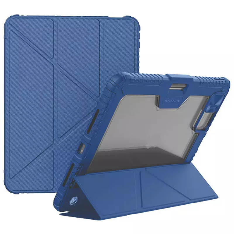 Фото Чохол-книжка Nillkin Bumper Pro Multi-angle для Apple iPad Pro 13" (2024) (Sapphire blue) на vchehle.ua