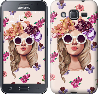 

Чохол Дівчина з квітами v2 на Samsung Galaxy J2 J200H 190193