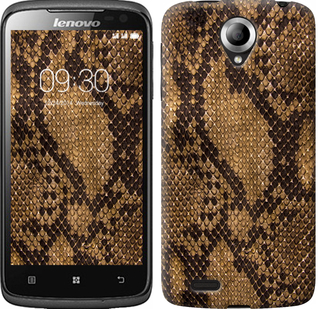 

Чехол Змеиная кожа для Lenovo S820 341762