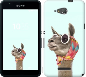 

Чехол Модная лама для Sony Xperia E4g 753219