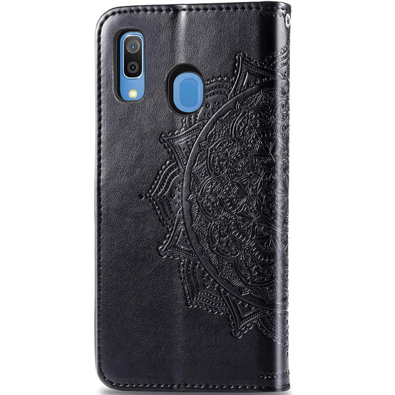 Фото Кожаный чехол-книжка Art Case с визитницей для Samsung Galaxy A20 / A30 (Черный) на vchehle.ua