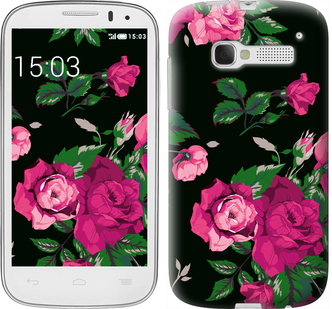 

Чохол Троянди на чорному тлі на Alcatel One Touch Pop C5 5036D 547205