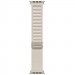 Ремешок Alpine Loop для Apple Watch 42(ser.1-3)/44/45/46/49mm (m/l) (Серый / Starlight) в магазине vchehle.ua