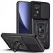 Ударопрочный чехол Ummi Camshield Serge Ring для Xiaomi 12T / 12T Pro (Черный)