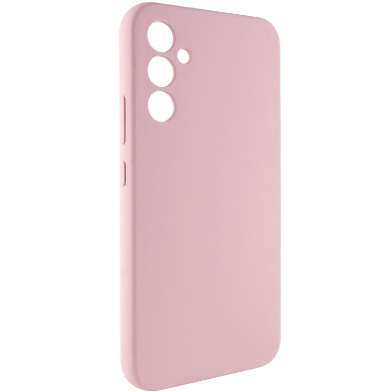 Фото Чохол Silicone Cover Lakshmi Full Camera (AAA) на Samsung Galaxy S24 FE (Рожевий / Pink Sand) на vchehle.ua