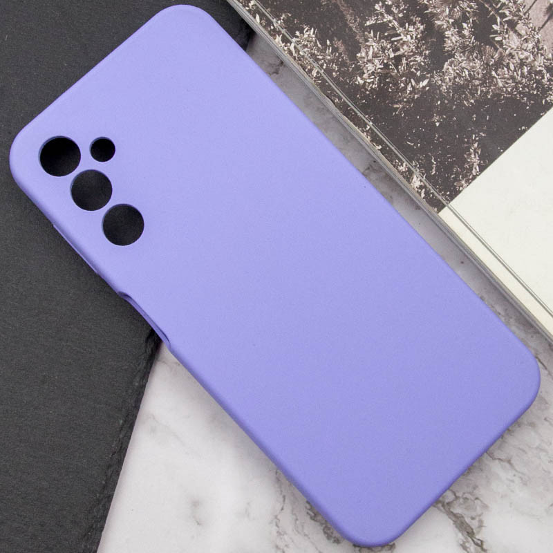 Купити Чохол Silicone Cover Lakshmi Full Camera (AAA) на Samsung Galaxy A15 4G/5G / M15 5G (Бузковий / Dasheen) на vchehle.ua