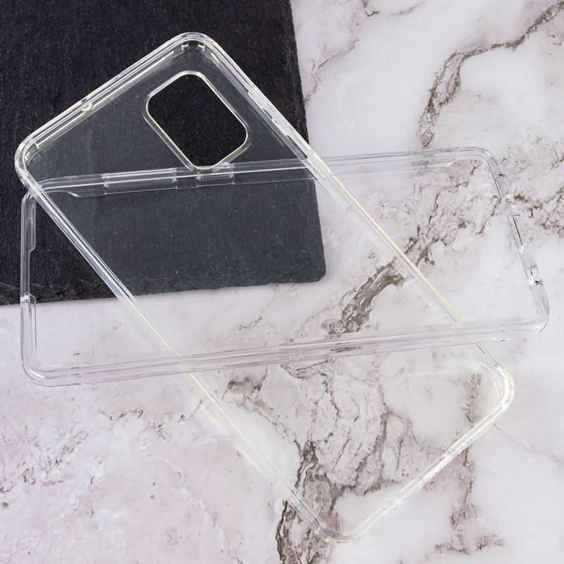 Фото Чохол TPU + PC Full Body з захистом 360 на Samsung Galaxy A32 4G (Прозорий) на vchehle.ua