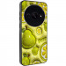 TPU+PC чехол Prisma Fluffie для Xiaomi Redmi A3 / Poco C61 (Lemon)