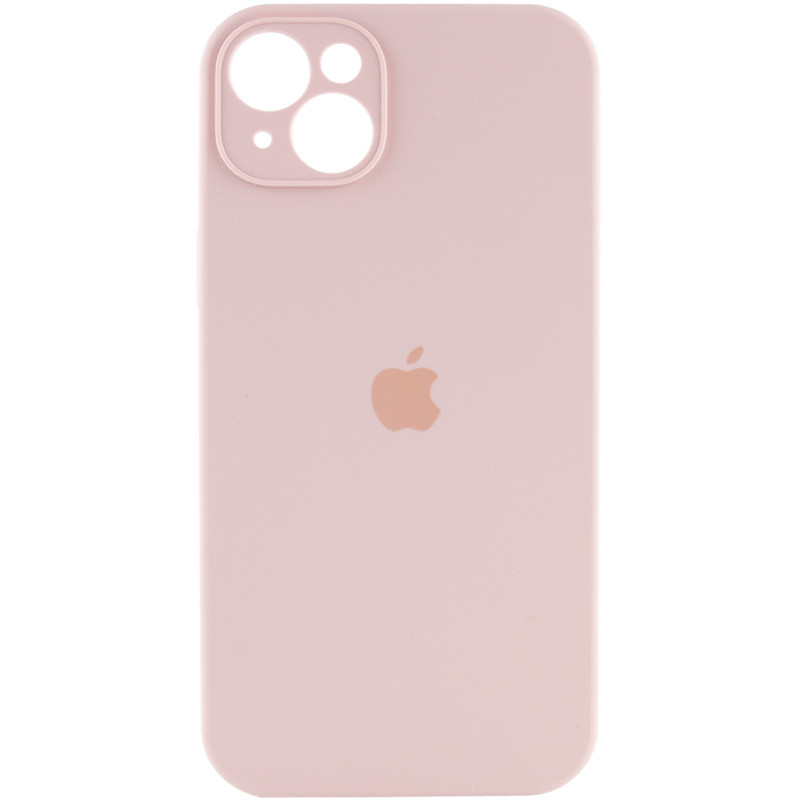 Чохол Silicone Case Full Camera Protective (AA) на Apple iPhone 14 Plus (6.7") (Рожевий / Pink Sand)