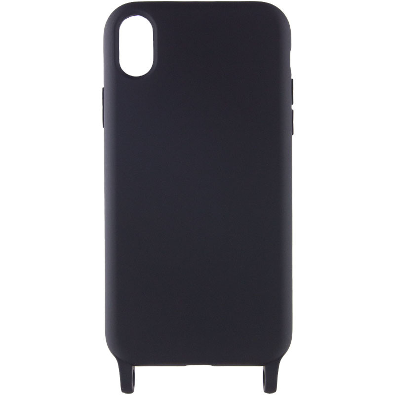 Фото Чохол TPU two straps California на Apple iPhone XR (6.1") (Чорний) на vchehle.ua