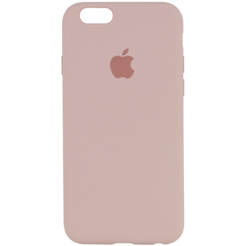 Чохол Silicone Case Full Protective (AA) на Apple iPhone 6/6s (4.7") (Рожевий / Pink Sand)