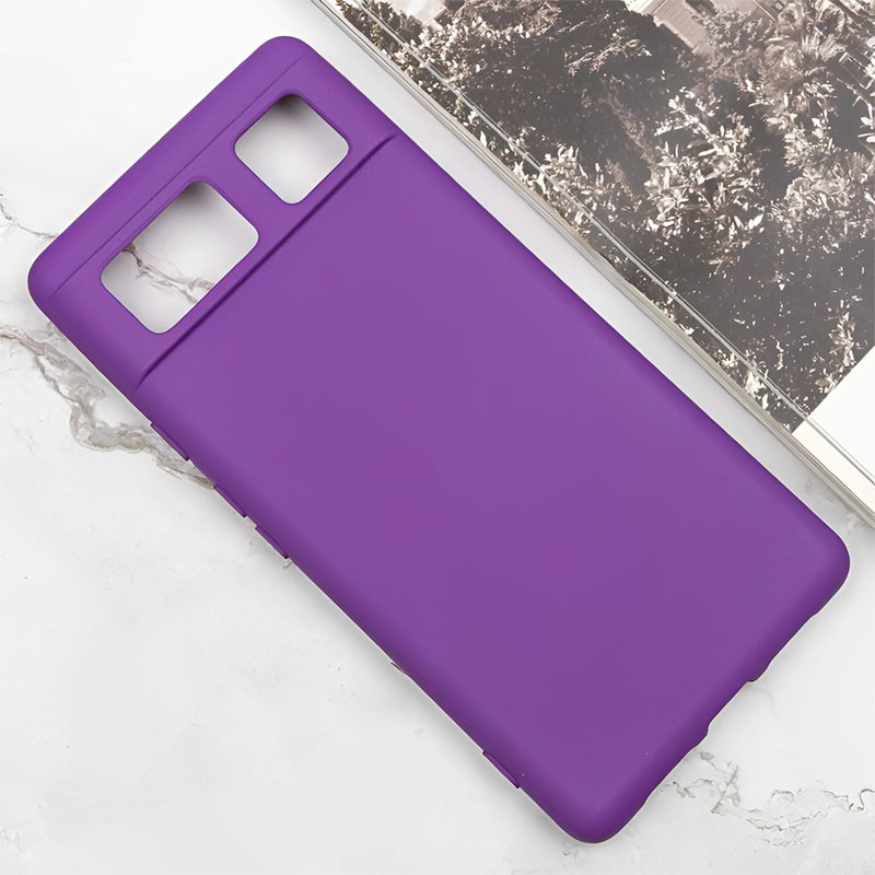 Фото Чохол Silicone Cover Lakshmi (A) на Google Pixel 6 (Фіолетовий / Purple) на vchehle.ua