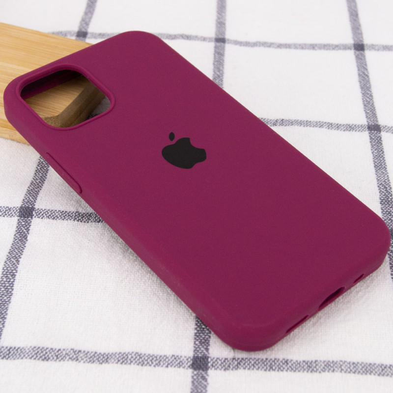 Фото Чехол Silicone Case Full Protective (AA) для Apple iPhone 13 (6.1") (Бордовый / Maroon) в магазине vchehle.ua