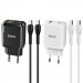 СЗУ Hoco N5 Favor 20W PD+QC3.0 (1USB-A/1C) + кабель Type-C to Type-C