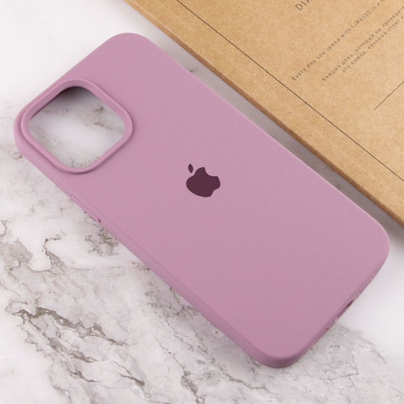 Купить Чехол Silicone Case Full Protective (AA) для Apple iPhone 14 Plus (6.7") (Лиловый / Lilac Pride) на vchehle.ua