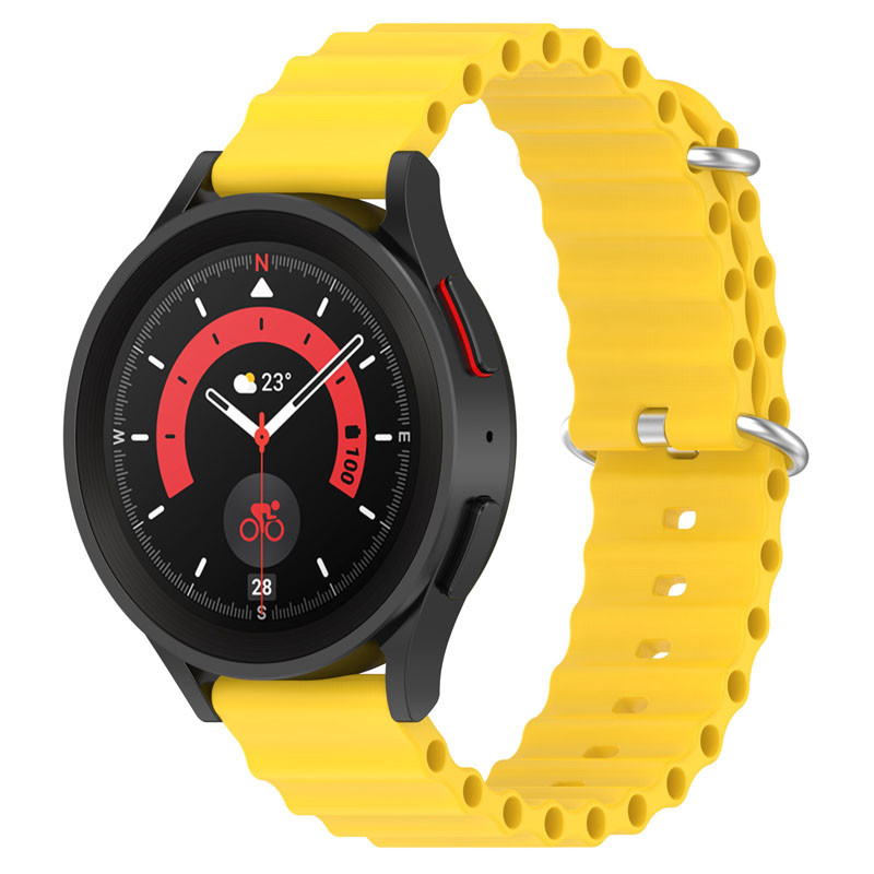 Ремінець Ocean Band для Smart Watch 20mm (Жовтий / Yellow)