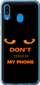 Чехол Don't touch the phone для Samsung Galaxy A30
