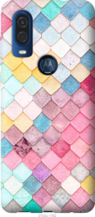 

Чехол Красочная черепица для Motorola One Vision 778430