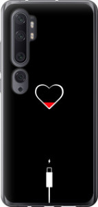 Чехол Подзарядка сердца для Xiaomi Mi Note 10 Pro