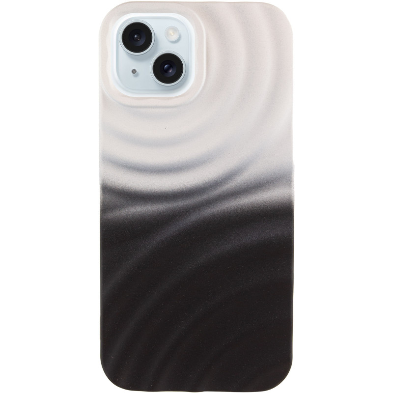 Фото Чохол TPU ColorWave на Apple iPhone 15 (6.1") (White / Black) на vchehle.ua