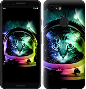 Чехол Кот-астронавт для Google Pixel 3a