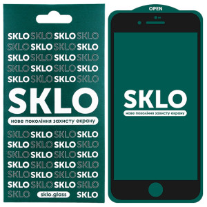 Захисне скло SKLO 5D на Apple iPhone 7 / 8 / SE (2020) (4.7")