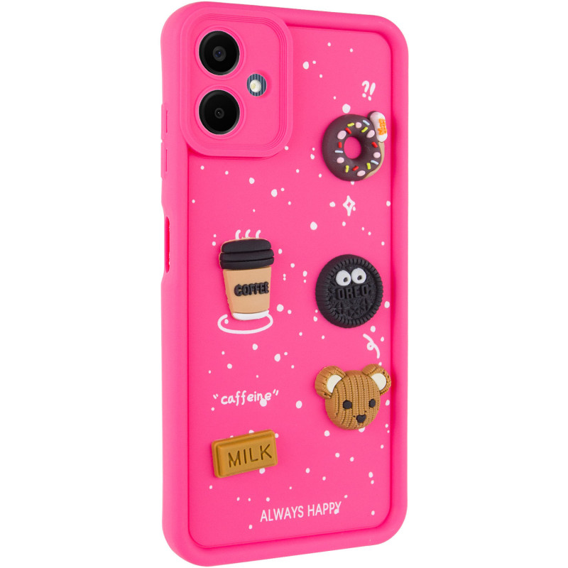 Чехол TPU Toys Case для Samsung Galaxy A06 (Pink / Always Happy)