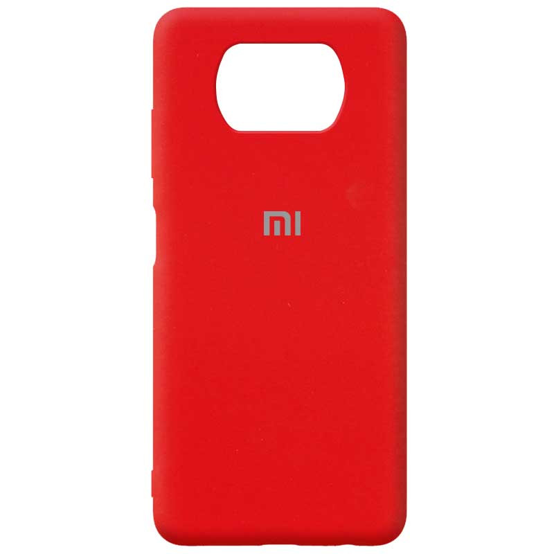 

Чохол Silicone Cover Full Protective (AA) для Xiaomi Poco X3 NFC (Червоний / Red) 1091015