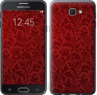 

Чехол Чехол цвета бордо для Samsung Galaxy J7 Prime 672551