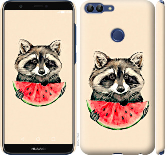 

Чехол Енотик с арбузом для Huawei P smart 799947