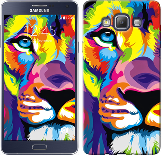 

Чехол Разноцветный лев для Samsung Galaxy A7 A700H 261425
