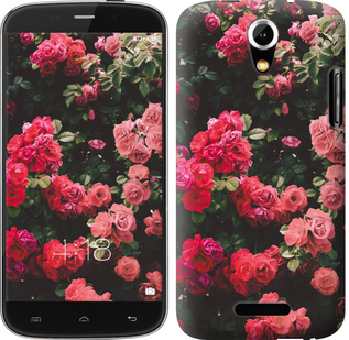 

Чохол Кущ з трояндами на Doogee Y100X 639549