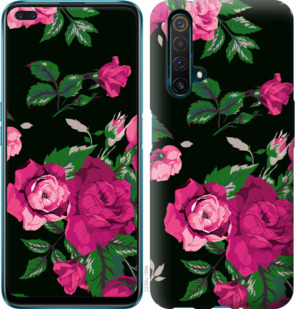 

Чехол Розы на черном фоне для Realme X50 920961