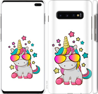 

Чохол Єдиноріг в окулярах на Samsung Galaxy S10 Plus 911529