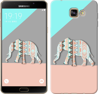 

Чехол Узорчатый слон для Samsung Galaxy A9 A9000 224544