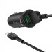 Фото АЗУ Hoco Z39 Farsighted QC3.0 18W (2USB-A) + кабель USB to Lightning (Черный) в магазине vchehle.ua