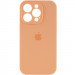 Чохол Silicone Case Full Camera Protective (AA) на Apple iPhone 16 Pro (6.3") (Помаранчевий / Cantaloupe)