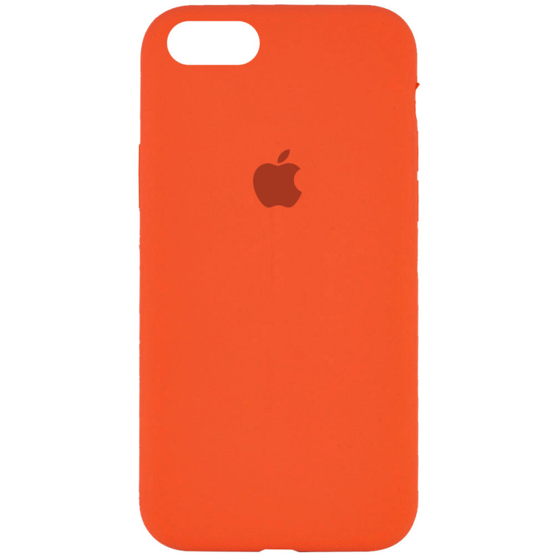 Чехол Silicone Case Full Protective (AA) для Apple iPhone 6/6s (4.7") (Оранжевый / Kumquat)