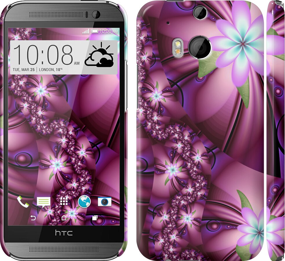 

Чехол Цветочная мозаика для HTC One M8 120940
