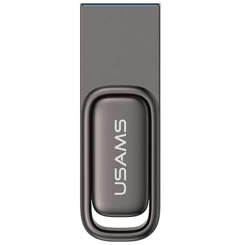 Фото Флеш накопитель USAMS US-ZB338 USB3.0 Zinc Alloy Flash Drive 128Gb (Tarnish) на vchehle.ua