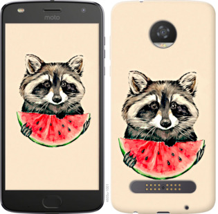 

Чохол Єнотик з кавуном на Motorola Moto Z2 Play 800062