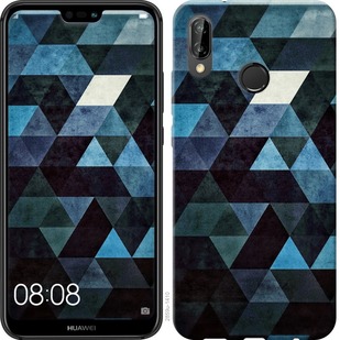 

Чехол Треугольники для Huawei P20 Lite 690794