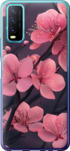 Чехол Пурпурная сакура для Vivo Y20