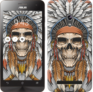 

Чехол Череп индейца для Asus Zenfone 5 641323