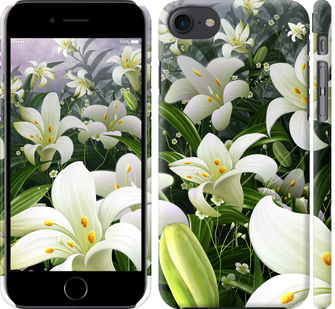 

Чехол Белые лилии для iPhone SE 2020 915618