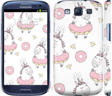 

Чехол Единорожки для Samsung Galaxy S3 Duos I9300i 830045